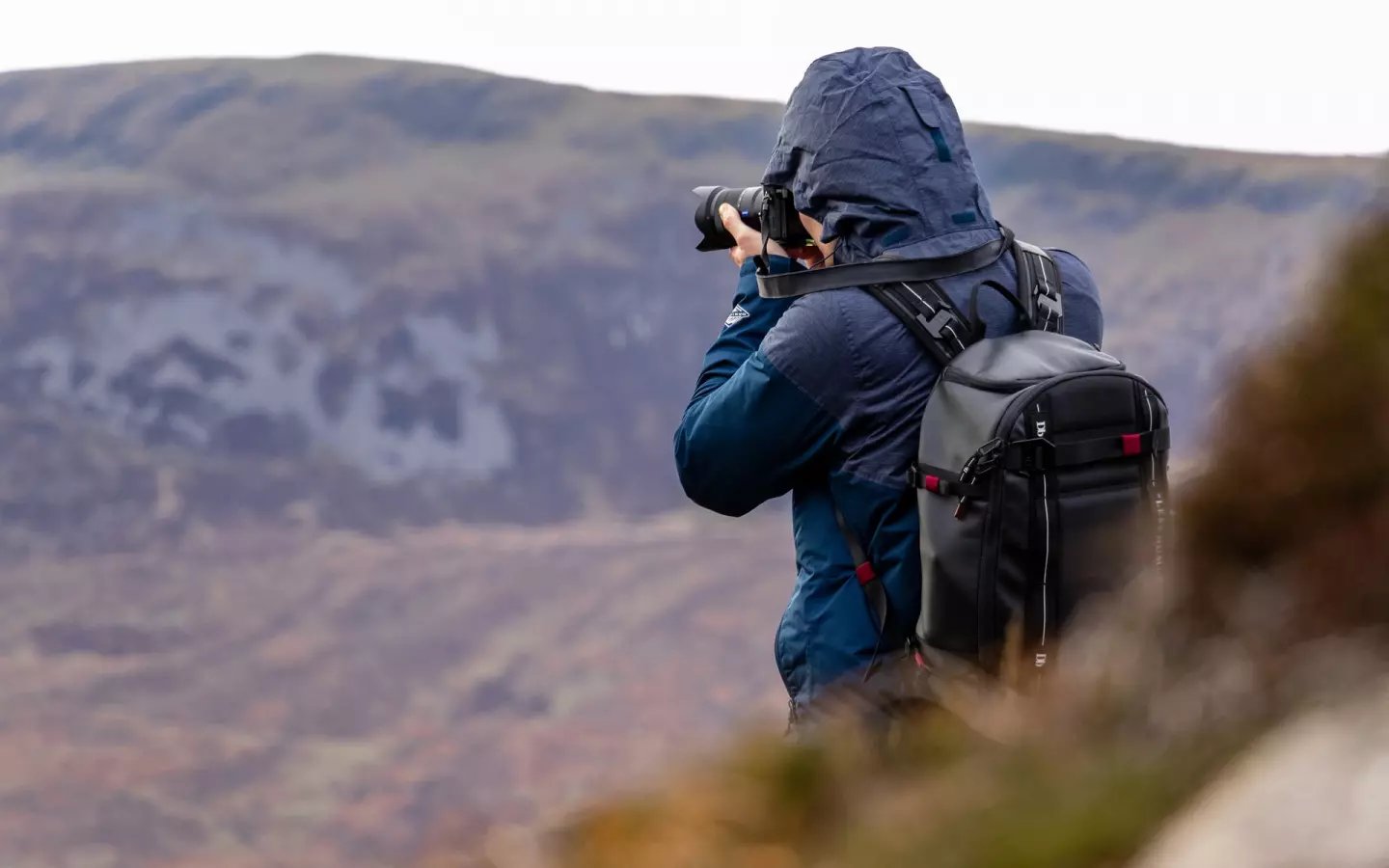 Photography students taking photographs on a photography internship in Dublin