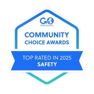 Go Overseas Top Rated in Safety 2025