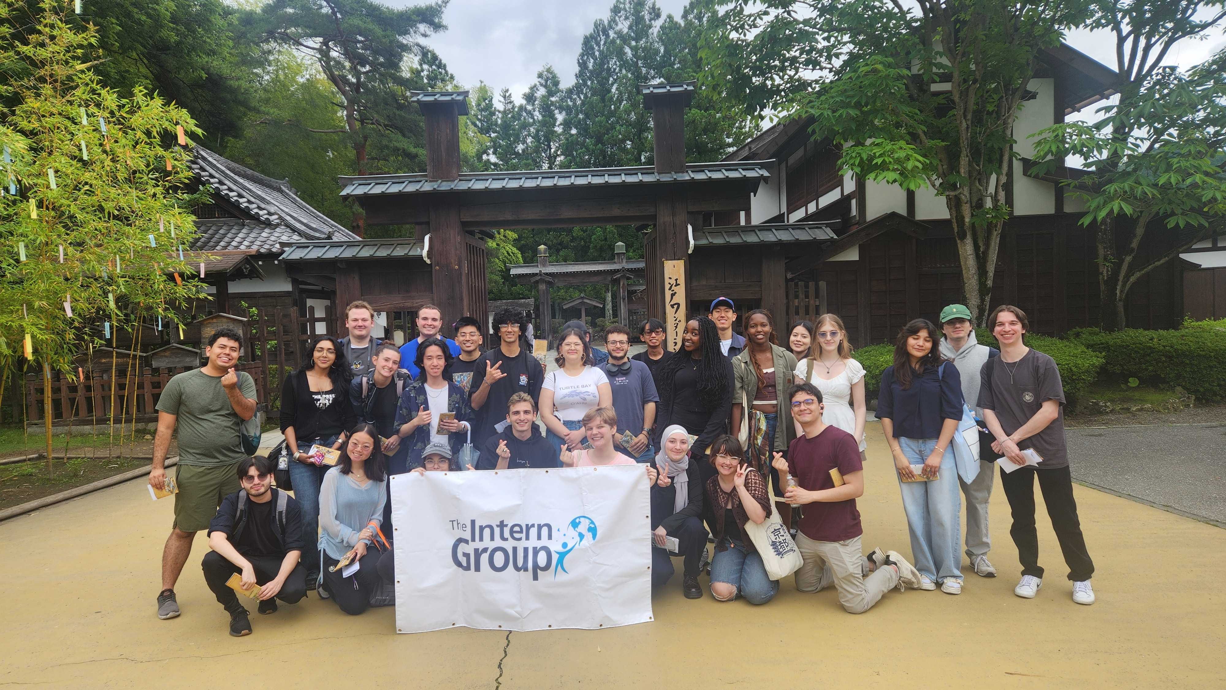 Interns from The Intern Group in Tokyo