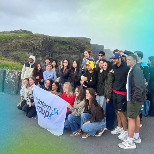 At the Cliffs of Moher in Dublin