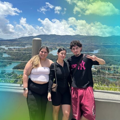 TIG interns exploring Medellin