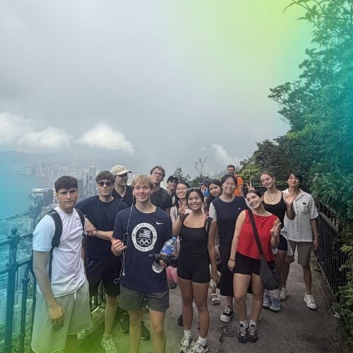 TIG interns in Hong Kong