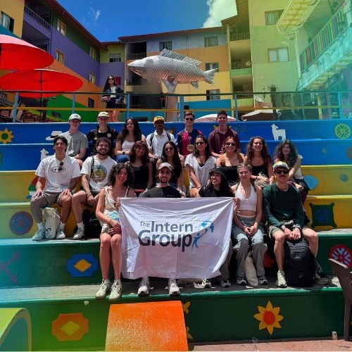 Interns from The Intern Group in Medellin, Colombia