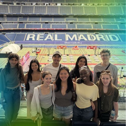 TIG interns spending the summer in Madrid.