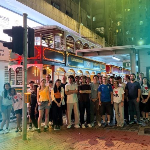 TIG interns in Hong Kong