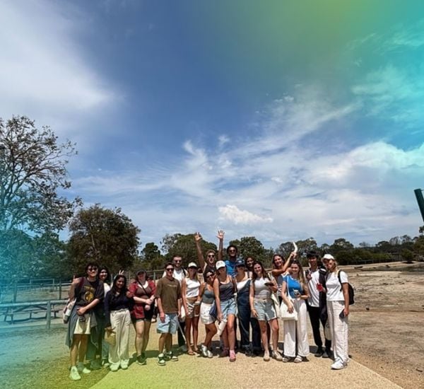 The Intern Group interns sightseeing in Melbourne.