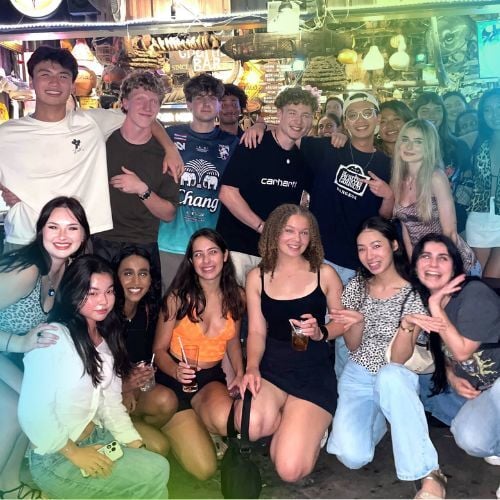 TIG interns in Bangkok