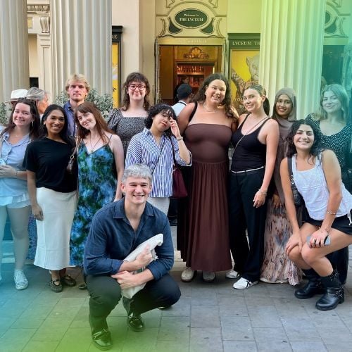 TIG interns in London