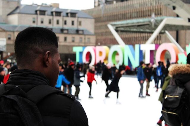 A young professional in Toronto, Canada