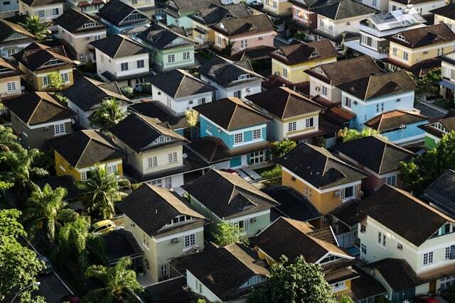 Checking out homes for sale during a real estate internship abroad.