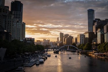 Exploring Melbourne during an internship abroad.