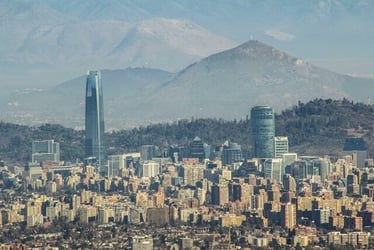 Sightseeing during an internship in Chile.