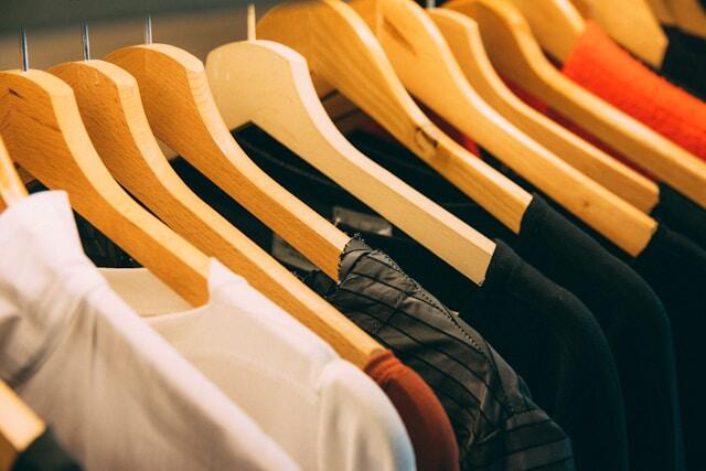 Smart clothes for an internship on coat hangers