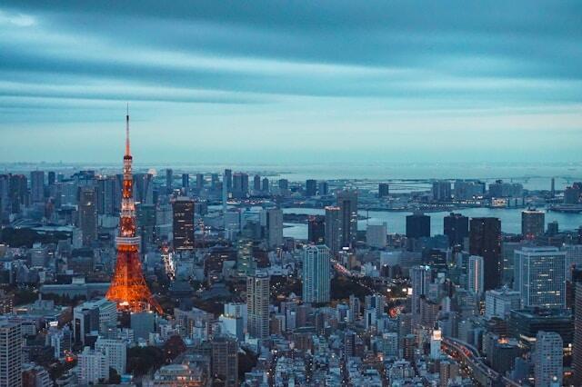 Sightseeing in Japan during a fashion internship in Tokyo