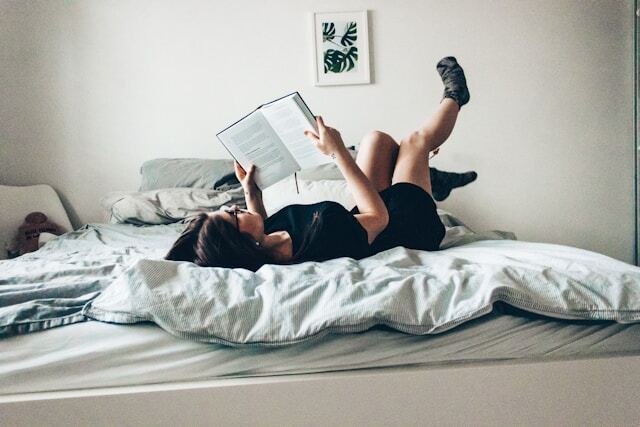 Relaxing in The Intern Group's accommodation after work during an internship abroad.