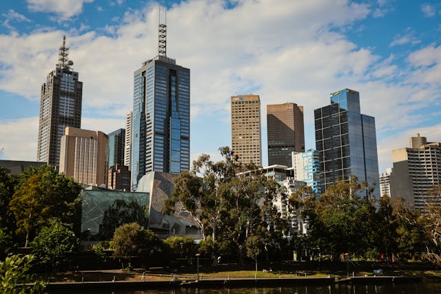 Skyscrapers in Melbourne, Australia