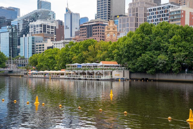The Yarra River in Melbourne, Australia