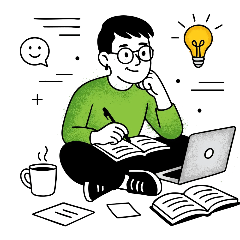 Career advancement illustration