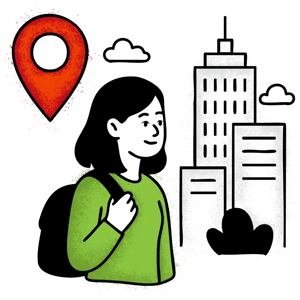 International intern illustration
