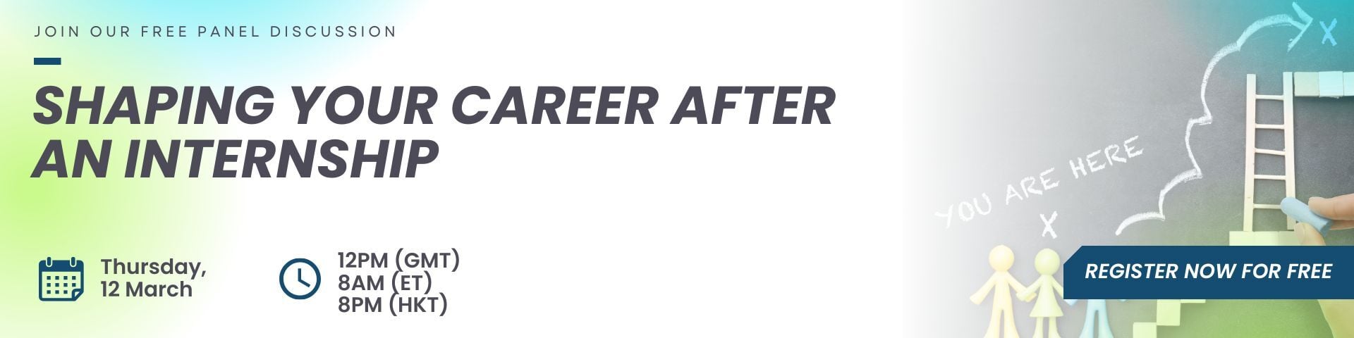 Shaping Your Career After an Internship - Banner