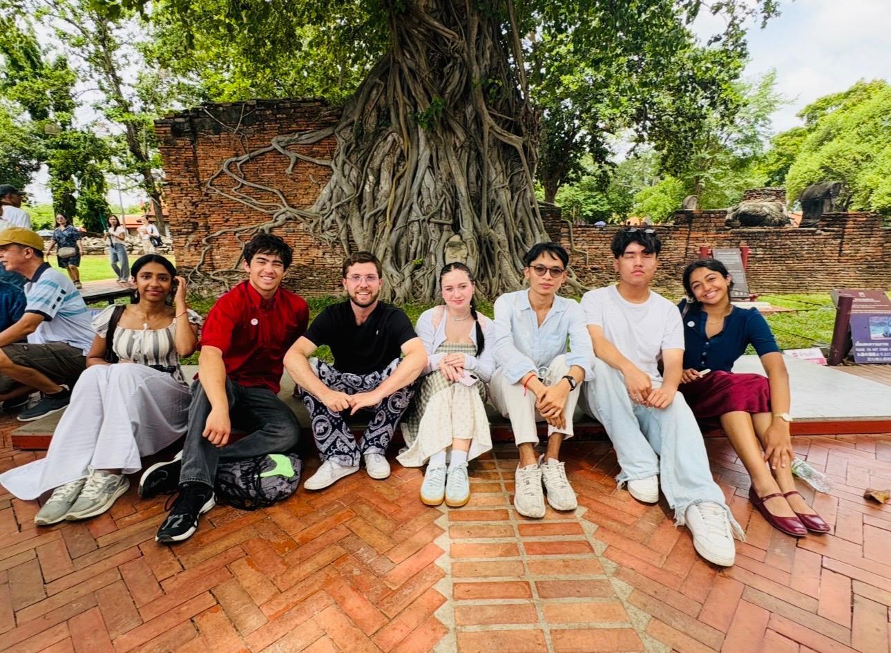 Exploring Bangkok during an IT internship