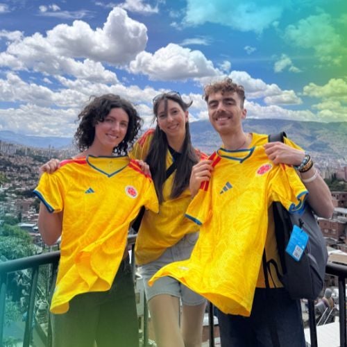 Exploring during a finance internship in Colombia