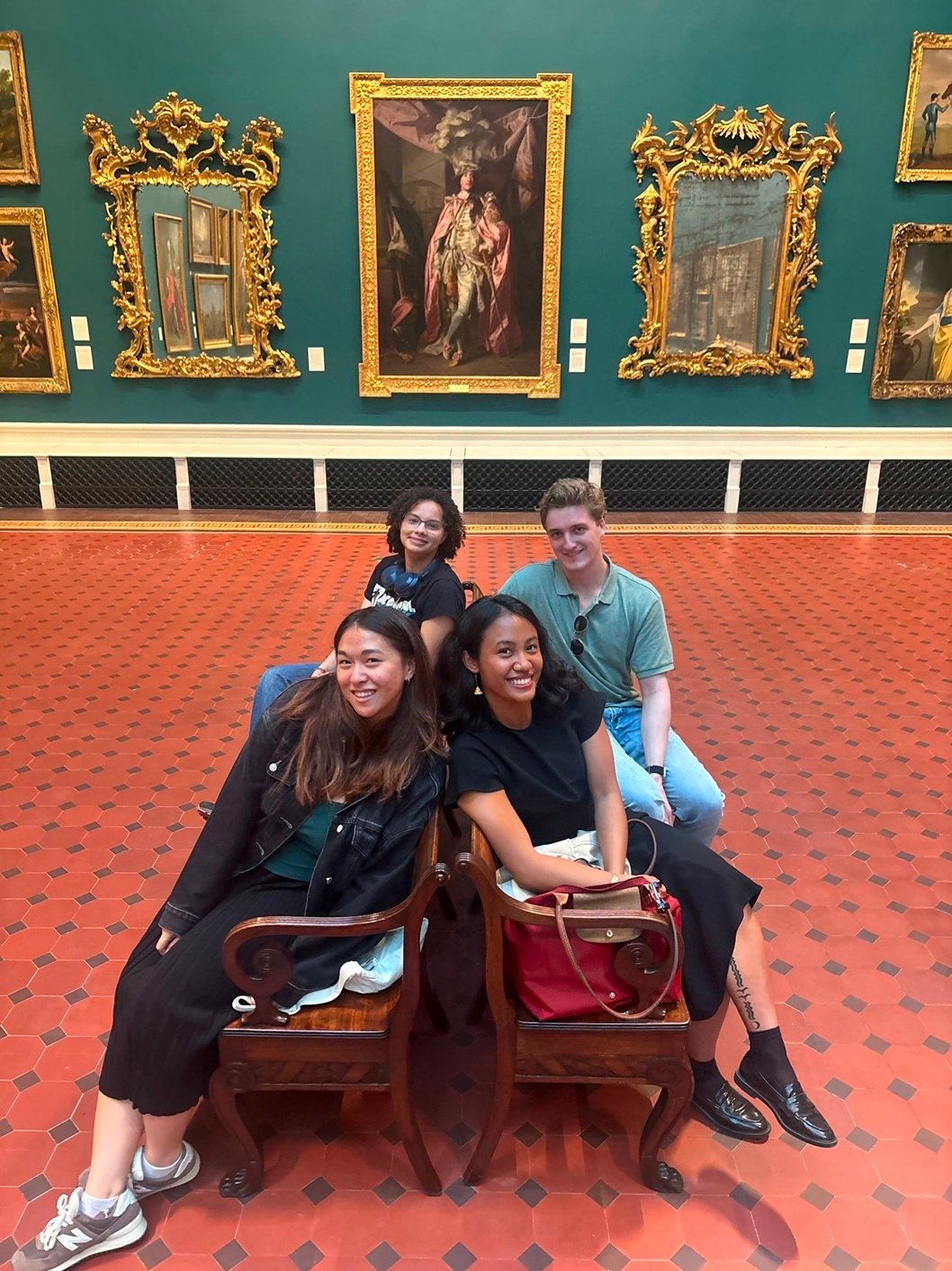 Visiting a museum after work during a PR internship in Dublin