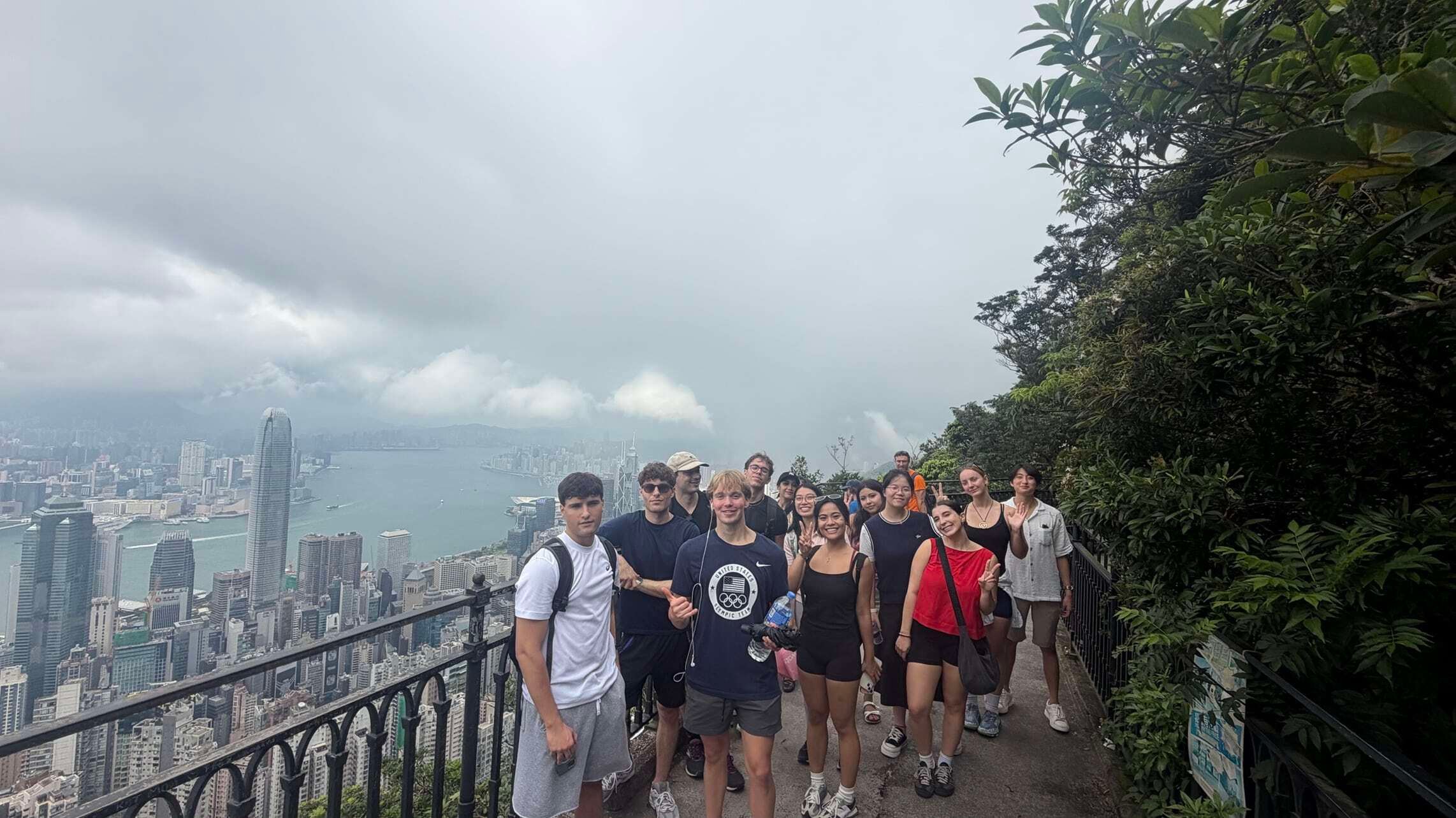 Exploring the sights during an IT internship in Hong Kong