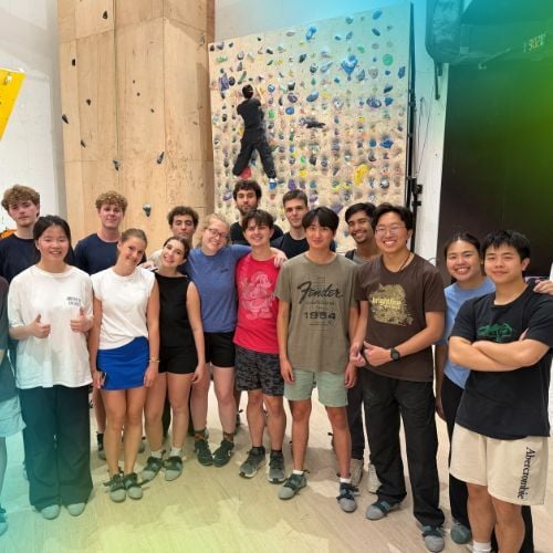 Going climbing during a finance internship in Hong Kong