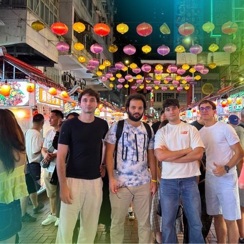 Exploring markets during a business internship in Hong Kong