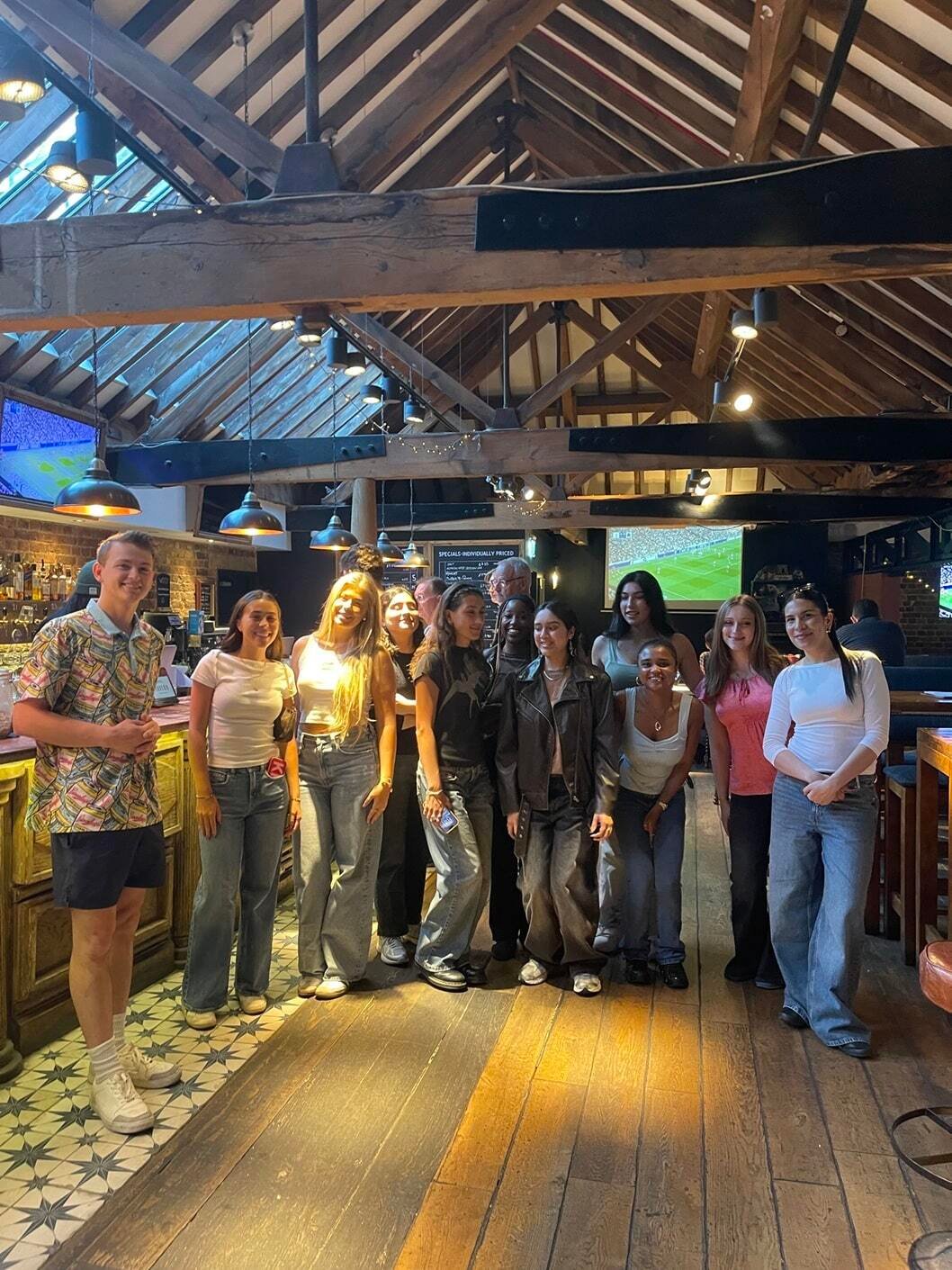 Meeting interns on the first day of a journalism internship in London