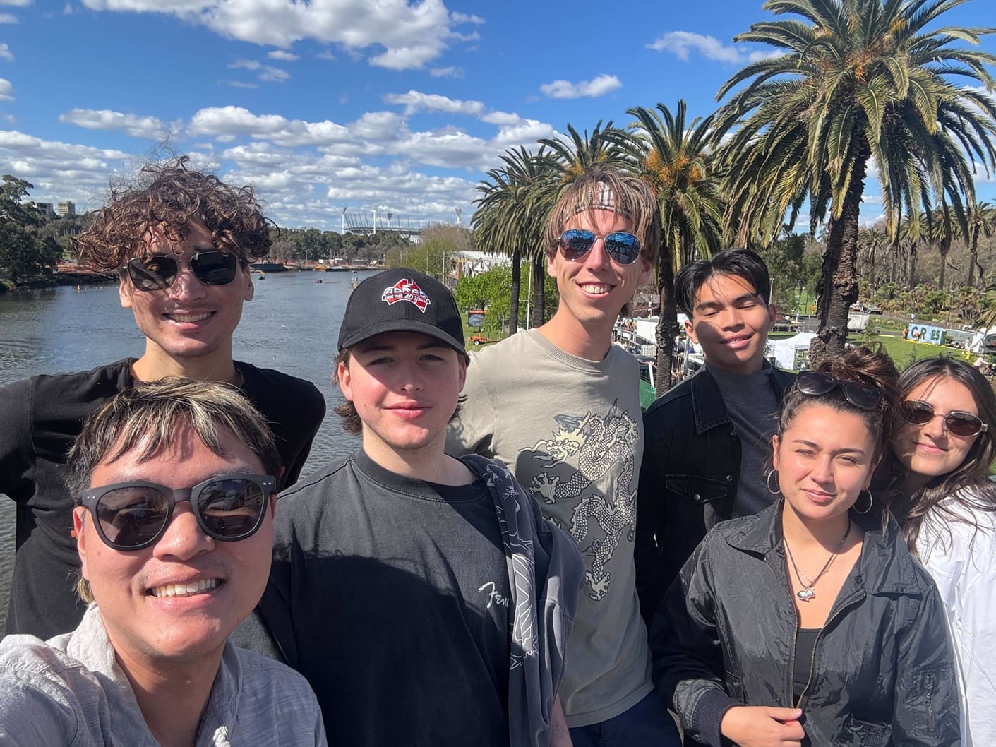 Sightseeing in Melbourne during a business internship in Australia