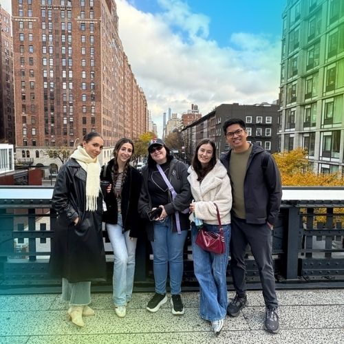 Exploring New York during a finance internship