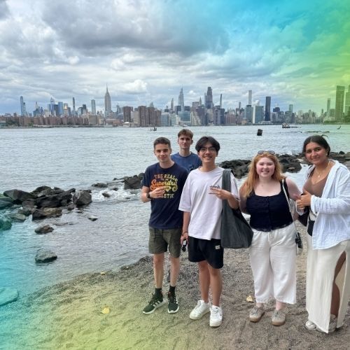 Sightseeing during a finance internship in New York
