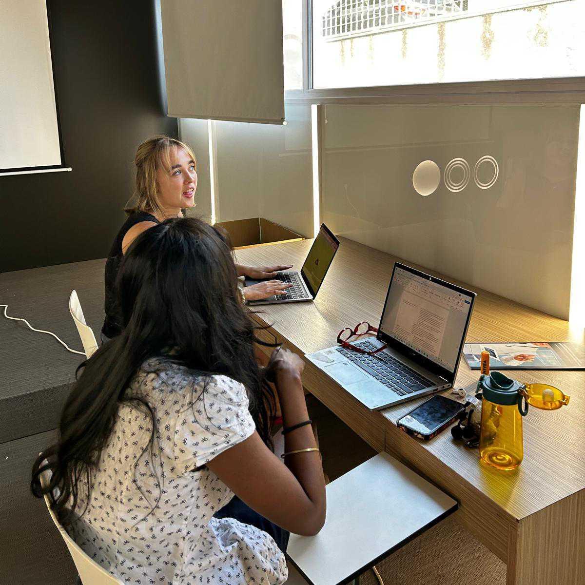 Coworking during a remote computer science internship
