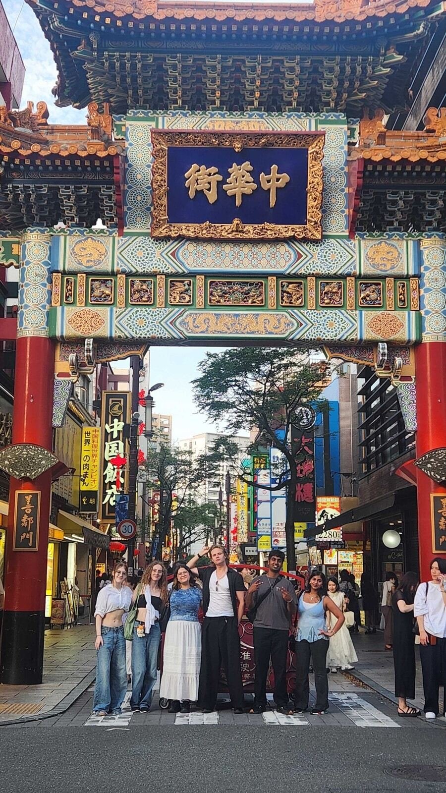 Sightseeing during a marketing internship in Tokyo