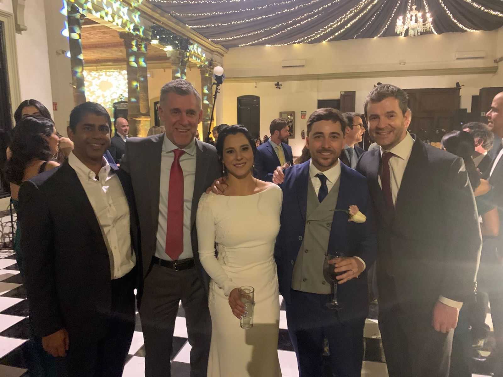 David and Nate at Nates Wedding January 2025