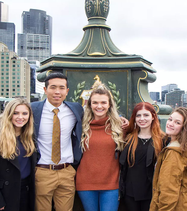 Interns on international NGO internship in Australia