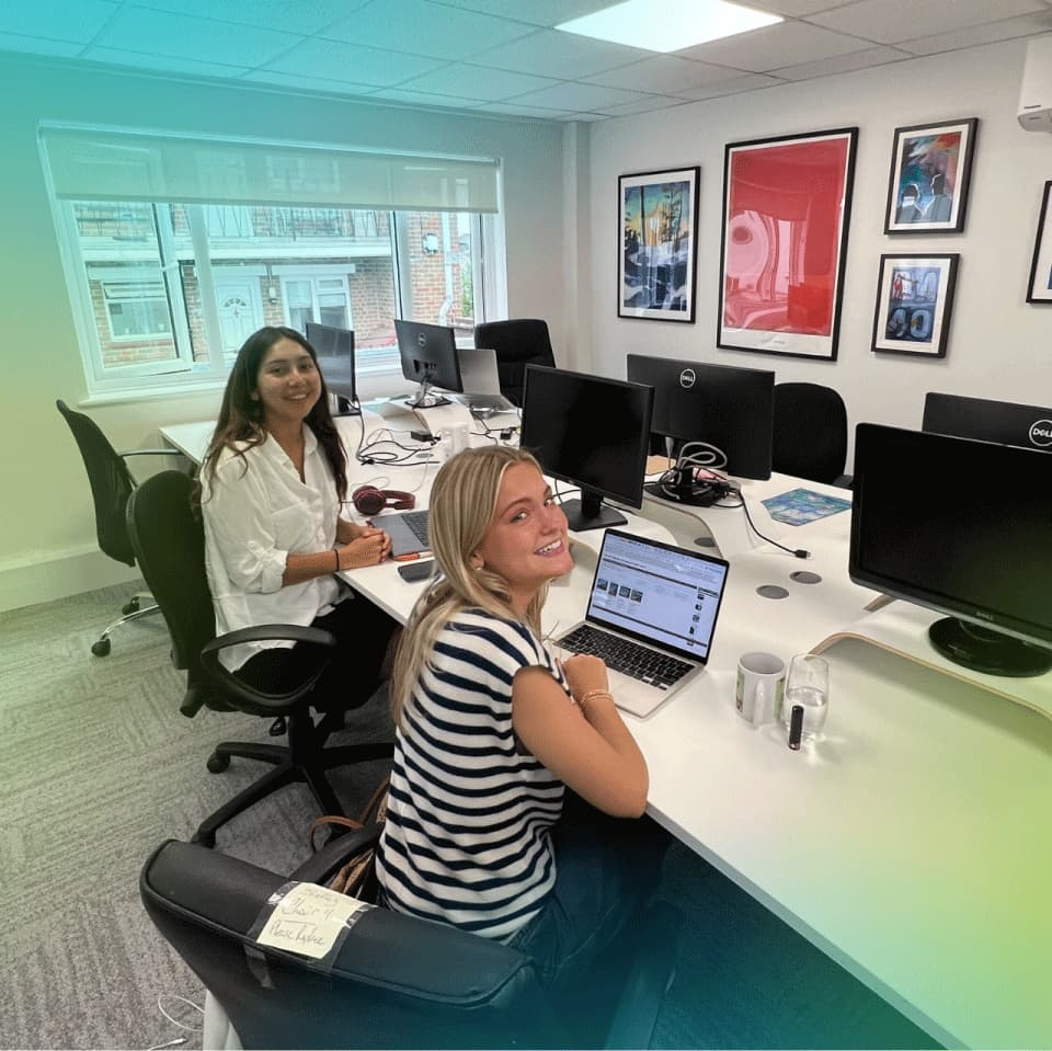 Coworking during a remote art internship