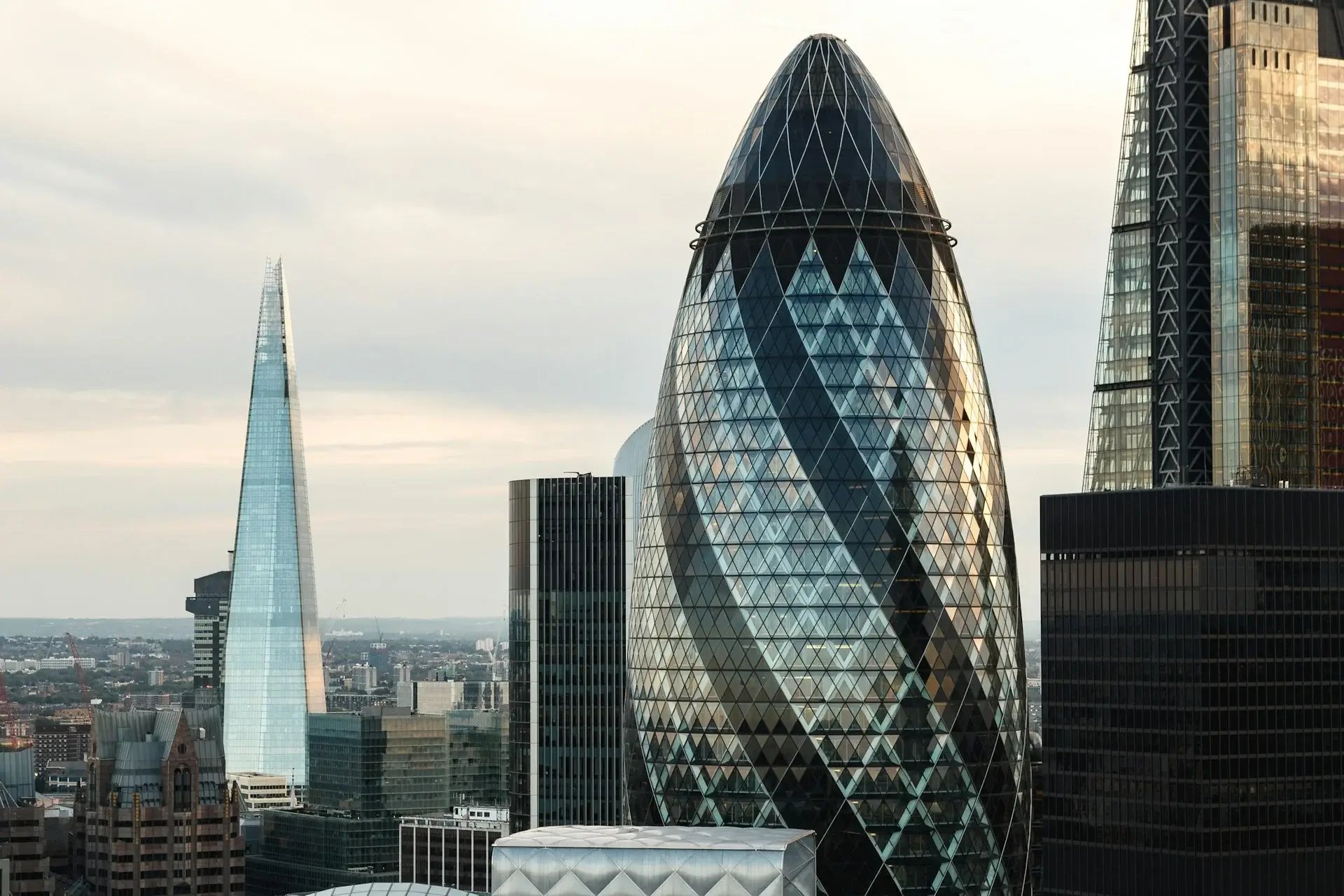 london gherkin shard