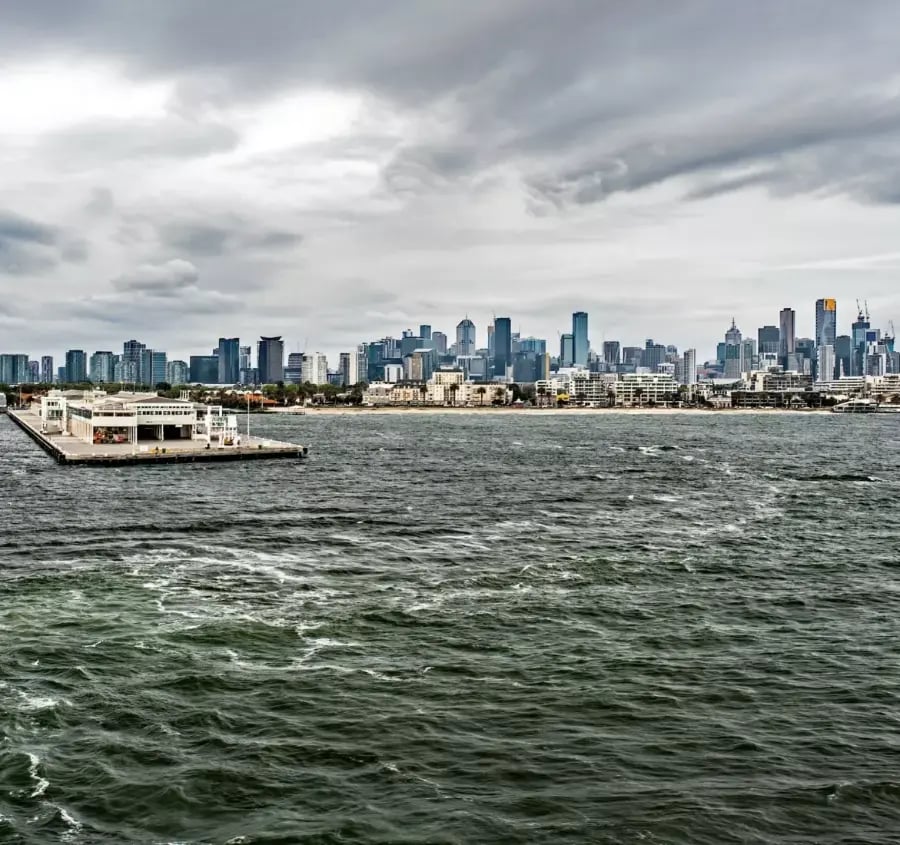 Melbourne cityscape as seen during an international entrepreneurship internship in Australia
