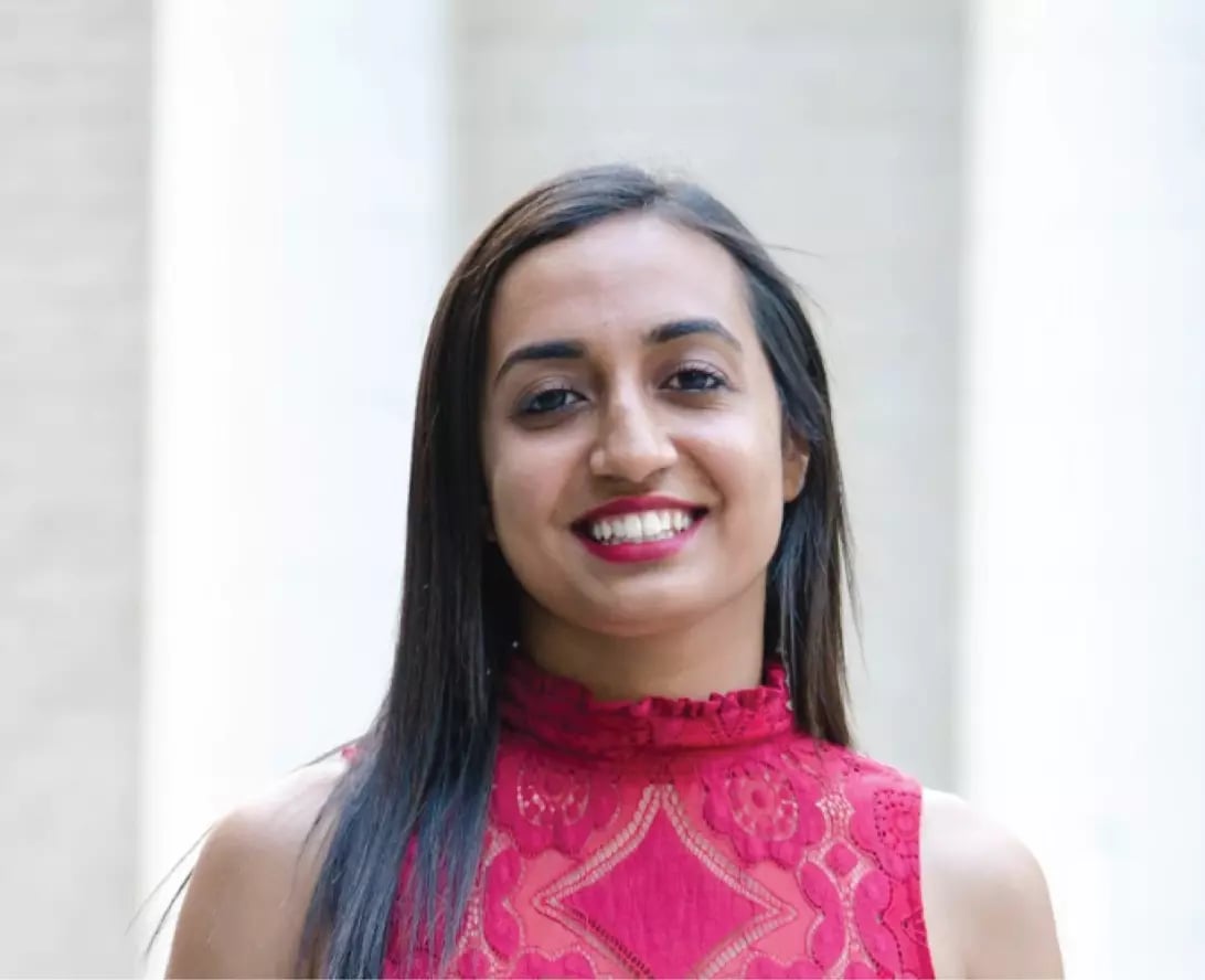 Woman looking smart during her Ireland architecture internship for students