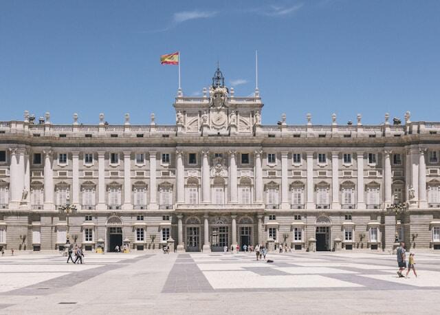 An image of the Royal Palace of Madrid.