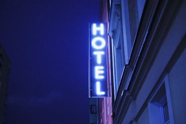 Exploring the city during an internship abroad in hospitality.