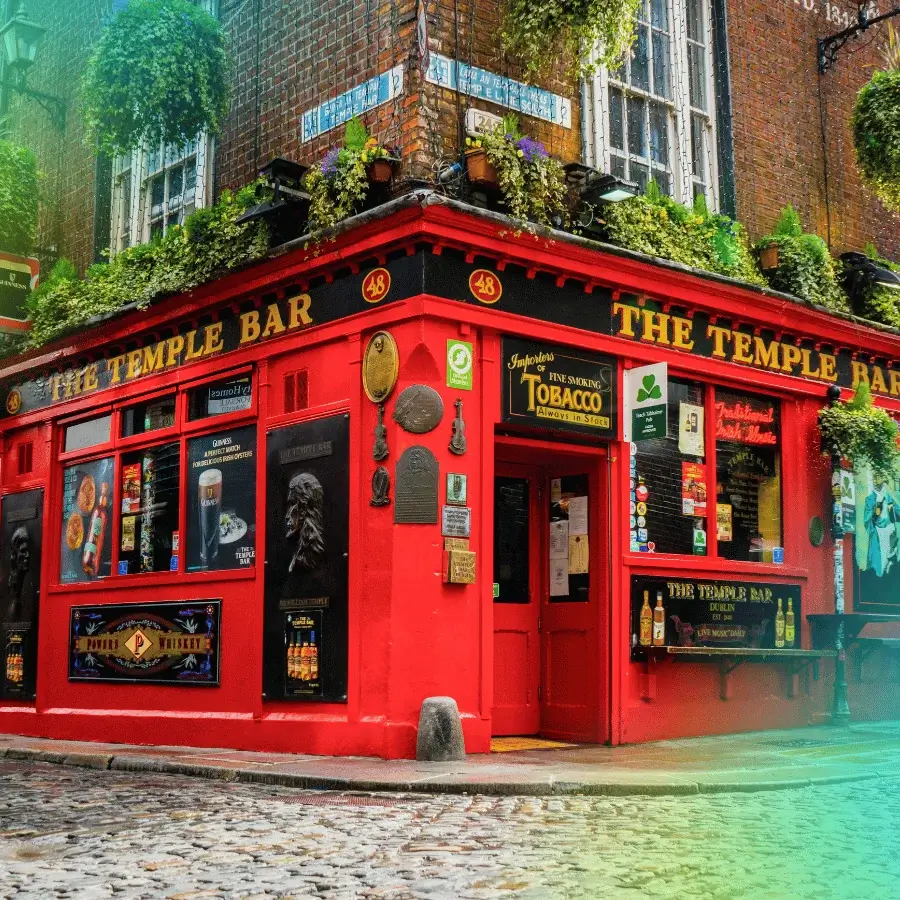 Pub in Dublin, Europe